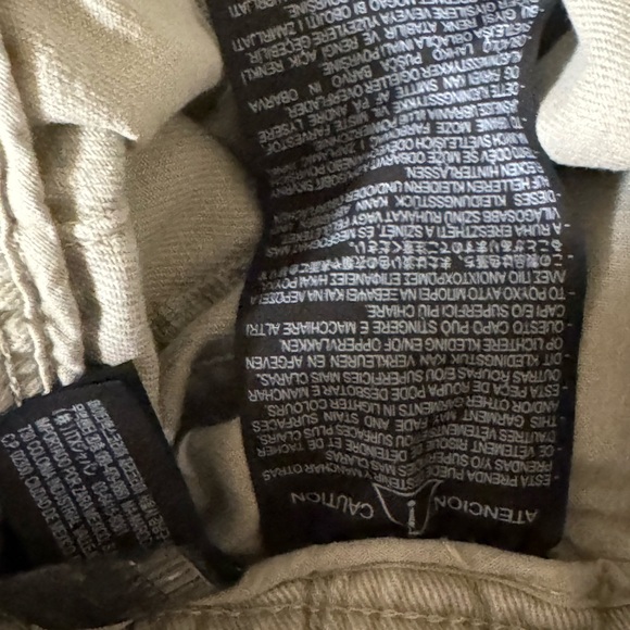 Zara khaki canvas joggers - Picture 4 of 4